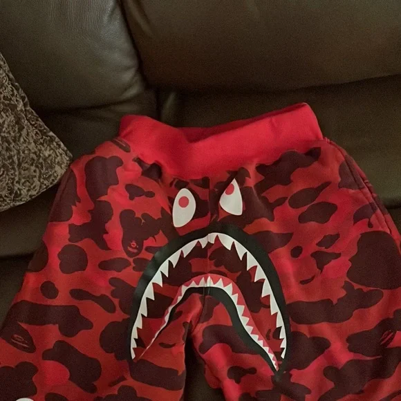 Bape jacket and shorts. Medium size worth 280.